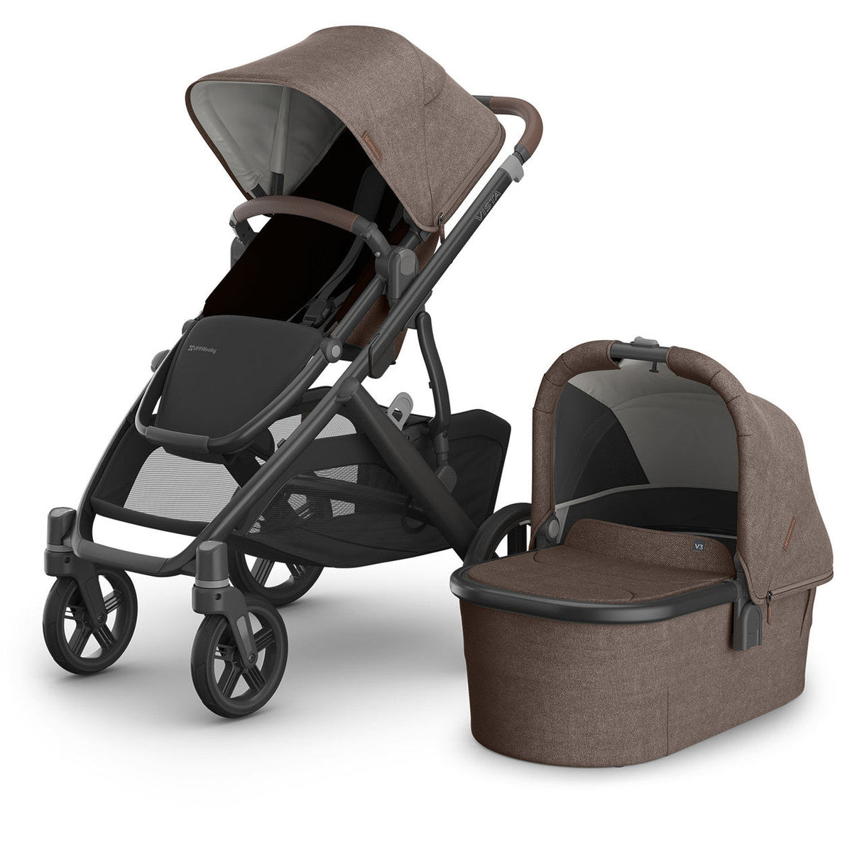 UPPAbaby VISTA V3 Luxury Travel System with Maxi-Cosi Pebble 360 Pro2 i-Size - Choose your Colour