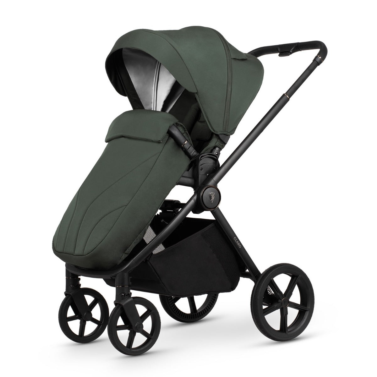 Venicci Claro Complete Travel System Bundle + 360 Isofix Base - Forest