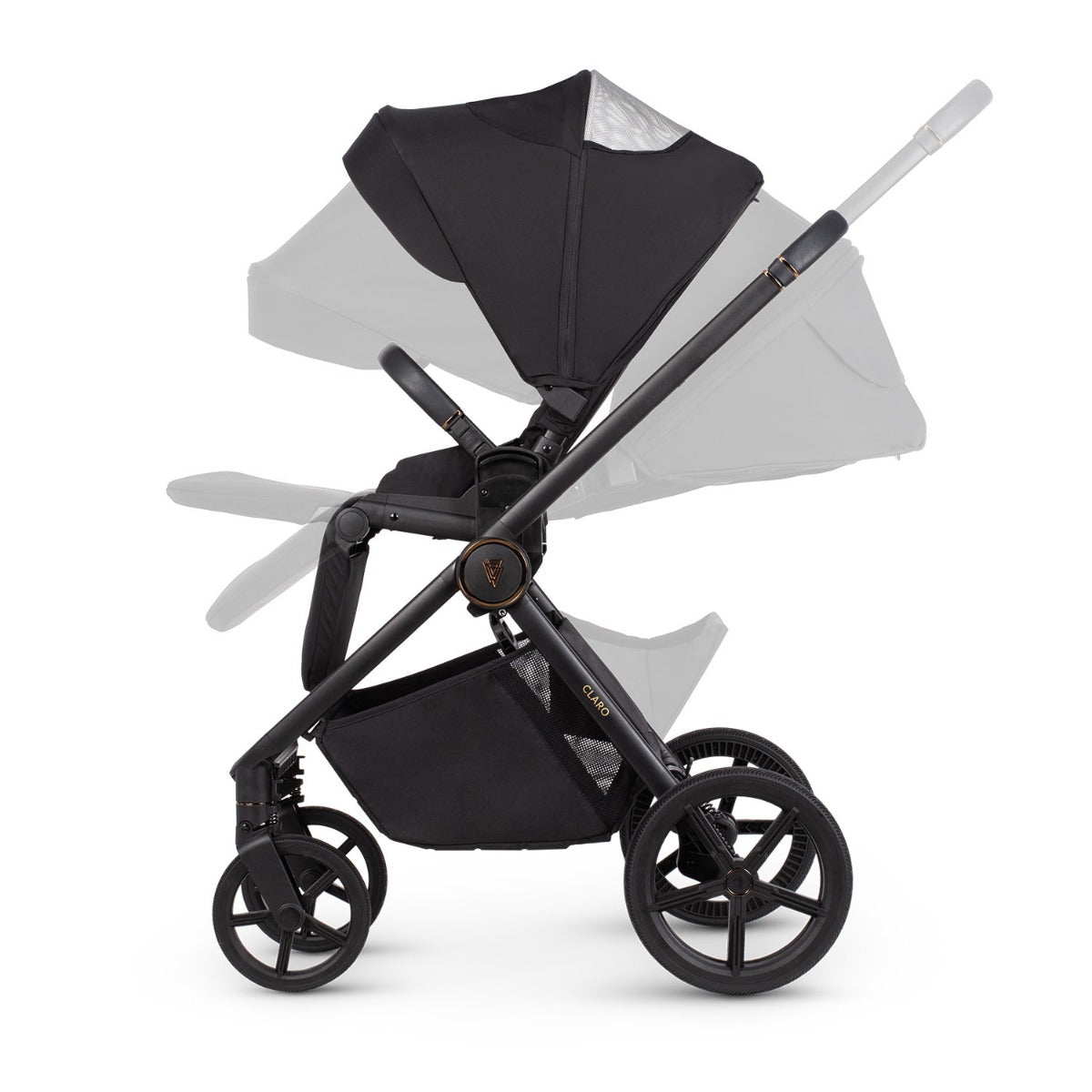 Venicci Claro 3-in-1 Travel System Bundle - Noir