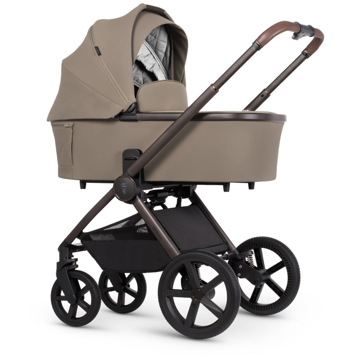 Venicci Upline 2 SE Pushchair & Carrycot 2-in-1 Bundle - Powder
