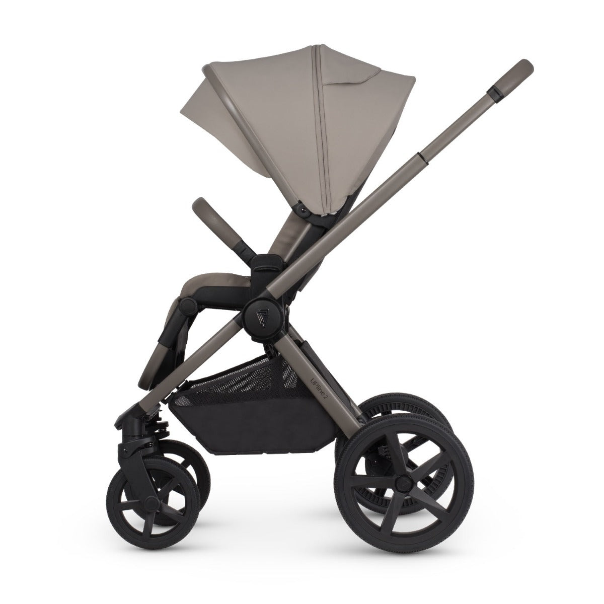 Venicci Upline 2 Pushchair & Carrycot 2-in-1 Bundle - Taupe