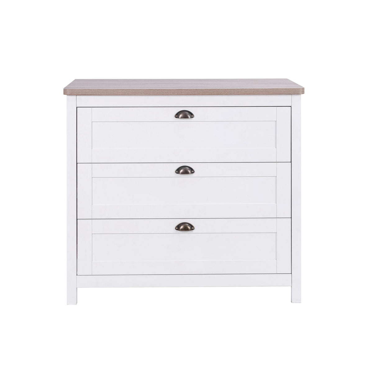 Tutti Bambini Verona 2 Piece Room Set - White & Oak