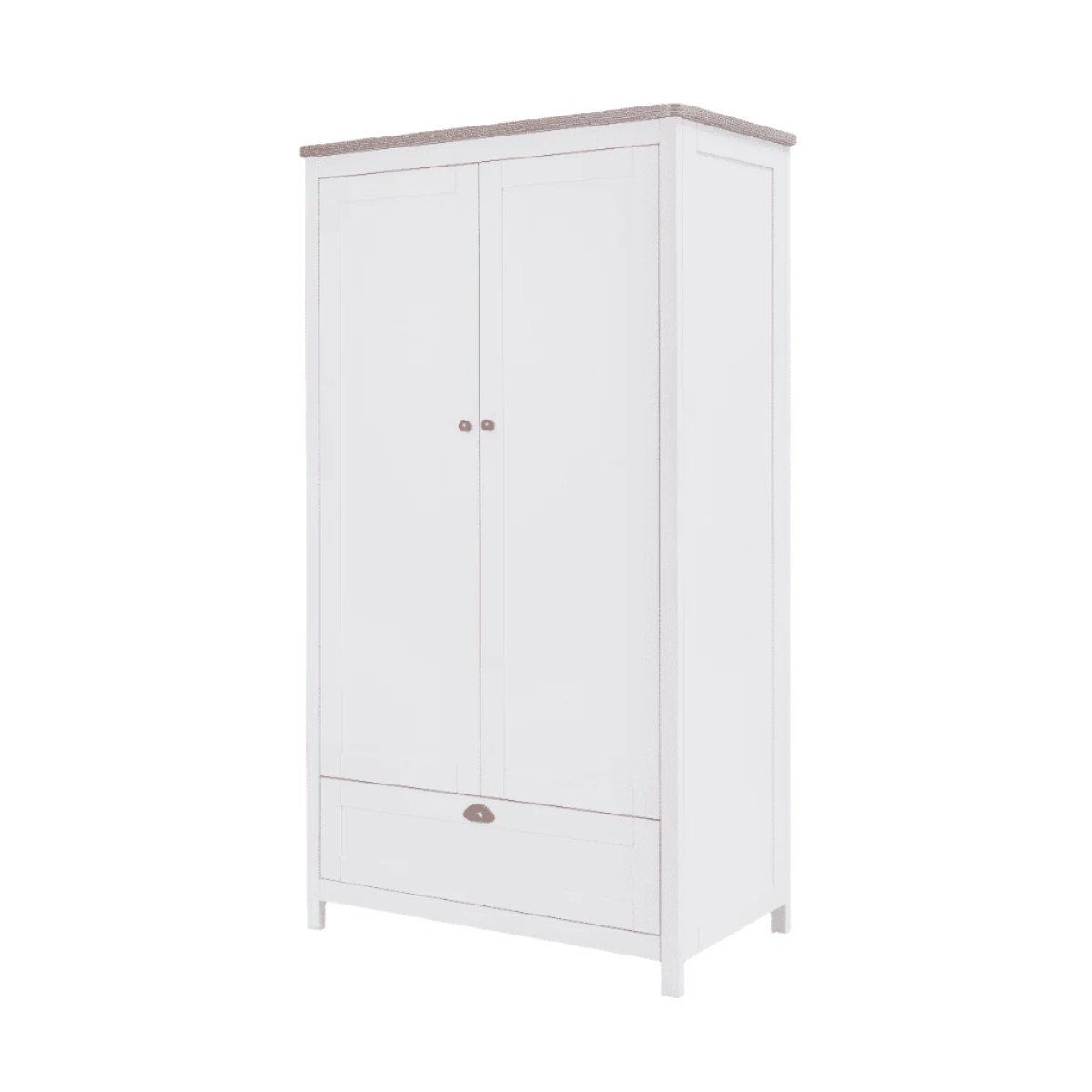 Tutti Bambini Verona Wardrobe - White & Oak