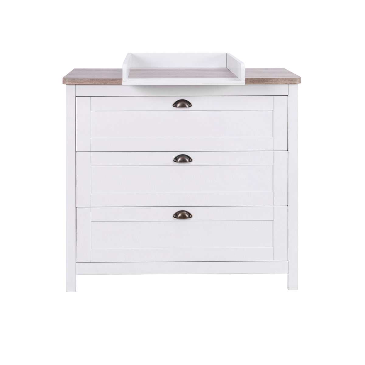 Tutti Bambini Verona 2 Piece Room Set - White & Oak