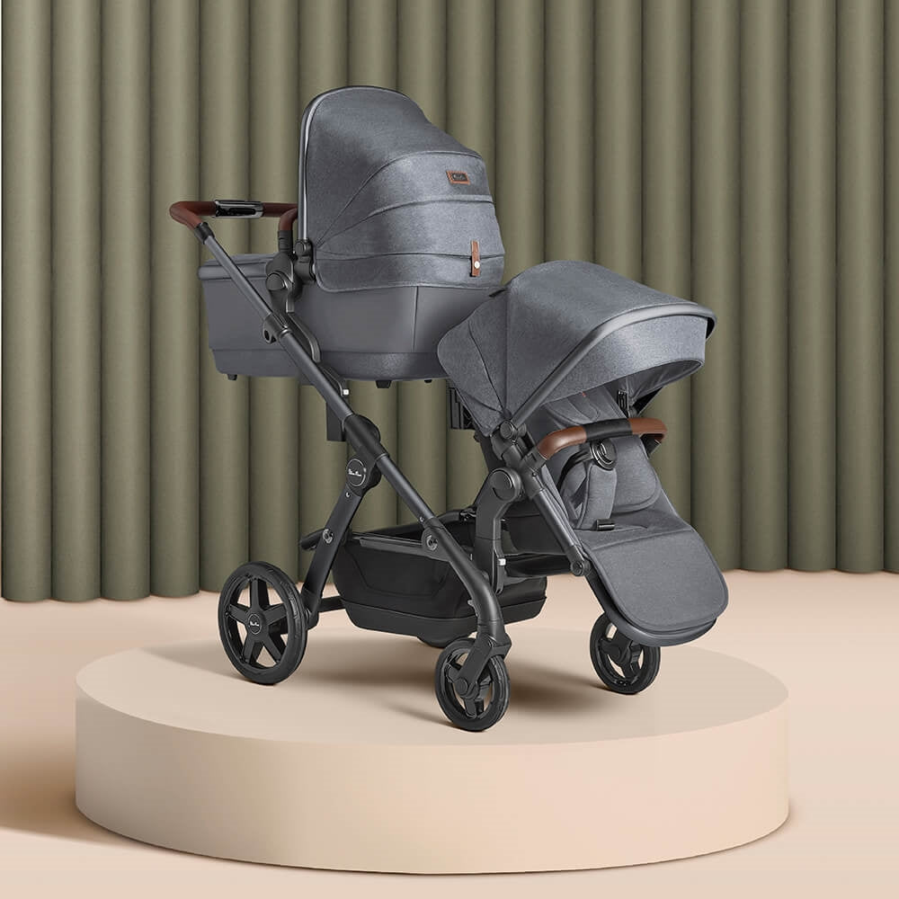 Silver Cross Wave 3 Tandem Seat - Lunar
