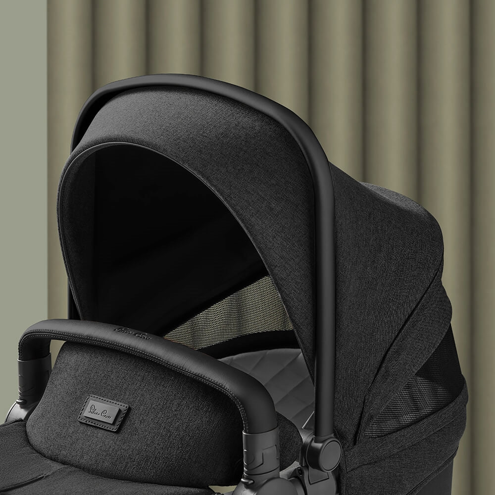 Silver Cross Wave 3 Carrycot - Onyx