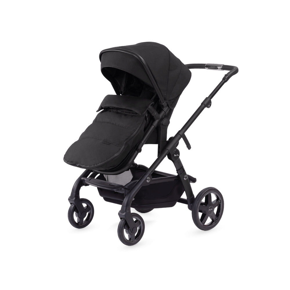 Silver Cross Wave Luxury Footmuff - Onyx