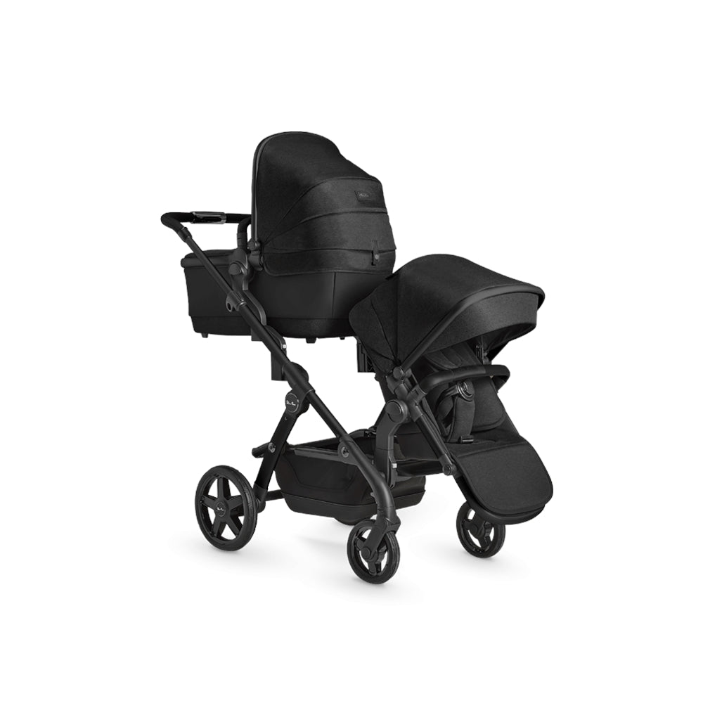 Silver Cross Wave 3 Tandem Seat - Onyx
