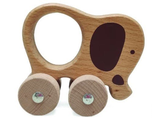 Wooden Animals on Wheels