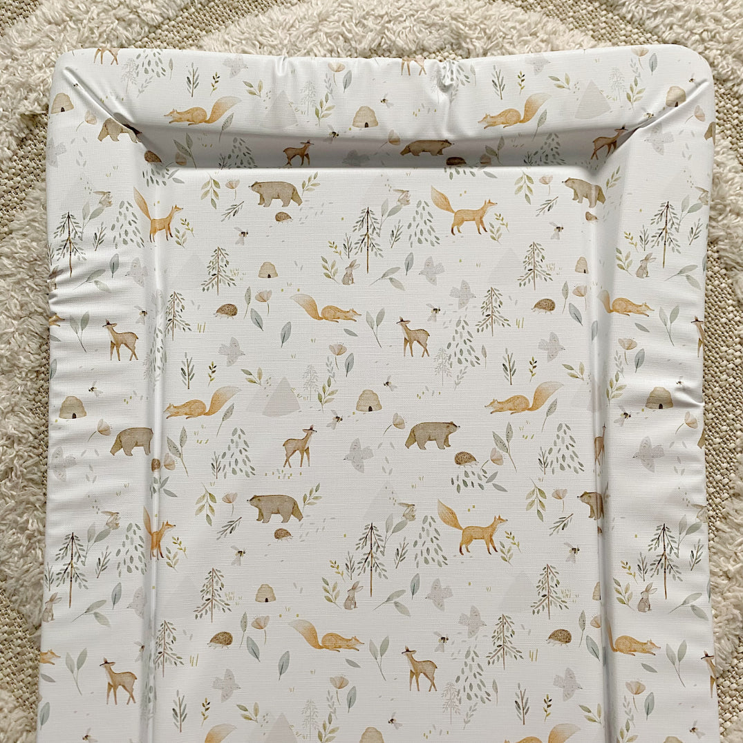 Standard Changing Mat - Woodland Animals Print