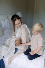 Scallop Large Swaddle Muslin