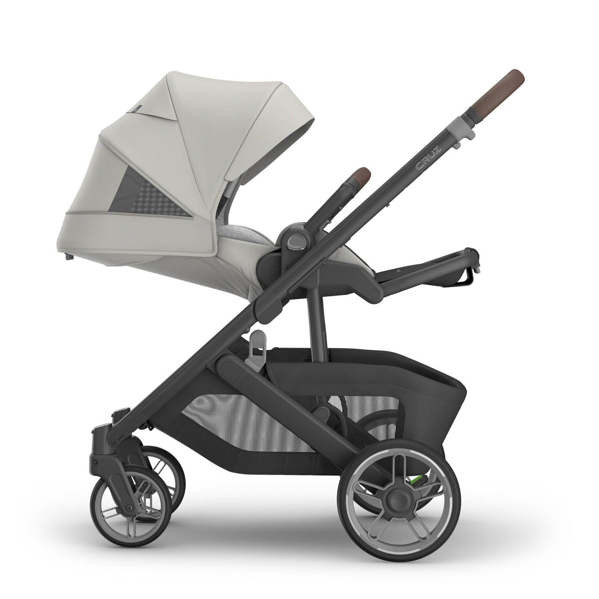 UPPAbaby Cruz V3 Pushchair, Carrycot & Accessory Bundle - Savannah
