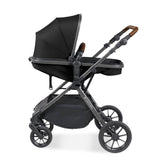 Ickle Bubba Cosmo 2 in 1 Pushchair - Gunmetal/Black