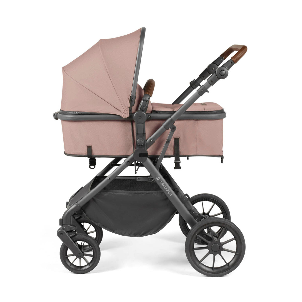 Ickle Bubba Cosmo 2 in 1 Pushchair - Gunmetal/Desert