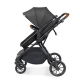 Ickle Bubba Cosmo All in One Nimbus i-Size Travel System & Spin Base - Black/Graphite Grey