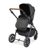Ickle Bubba Cosmo All in One Nimbus i-Size Travel System & Spin Base - Black/Graphite Grey