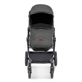 Ickle Bubba Cosmo All in One Nimbus i-Size Travel System & Spin Base - Black/Graphite Grey