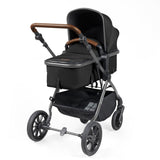 Ickle Bubba Cosmo All in One Nimbus i-Size Travel System & Spin Base - Gunmetal/Black