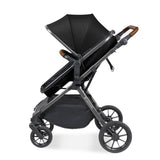 Ickle Bubba Cosmo All in One Nimbus i-Size Travel System & Spin Base - Gunmetal/Black