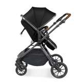 Ickle Bubba Cosmo All in One Nimbus i-Size Travel System & Spin Base - Gunmetal/Black