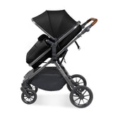 Ickle Bubba Cosmo All in One Nimbus i-Size Travel System & Spin Base - Gunmetal/Black