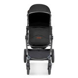 Ickle Bubba Cosmo All in One Nimbus i-Size Travel System & Spin Base - Gunmetal/Black