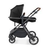 Ickle Bubba Cosmo All in One Nimbus i-Size Travel System & Spin Base - Gunmetal/Black