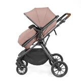 Ickle Bubba Cosmo All in One Nimbus i-Size Travel System & Spin Base - Gunmetal/Desert