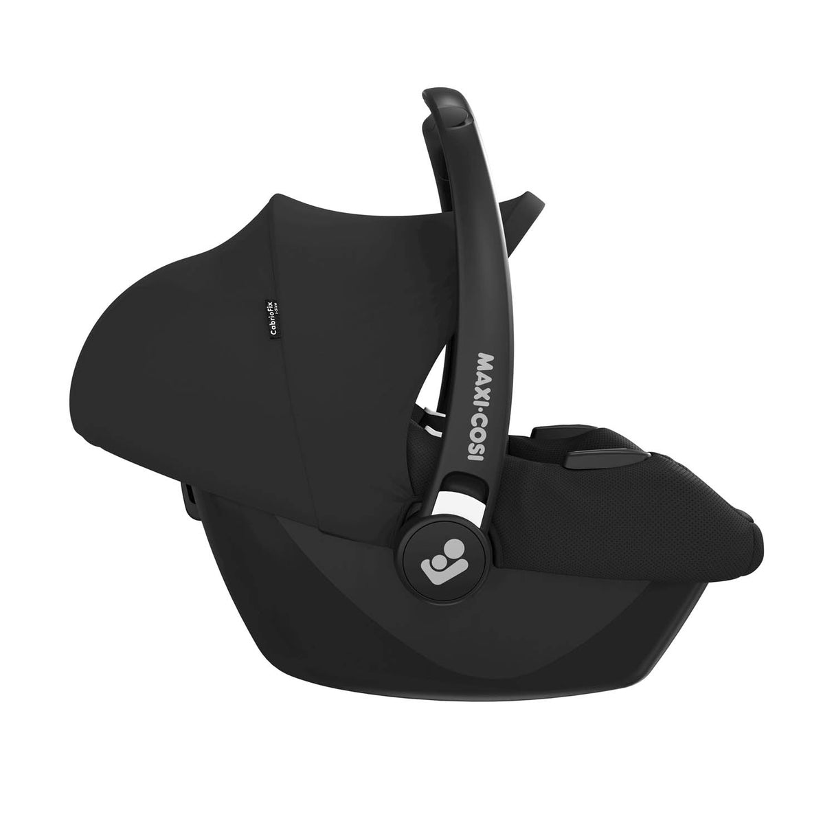 Ickle Bubba Cosmo 9 Piece Travel System with Maxi-Cosi CabrioFix i-Size Car Seat & Base - Gunmetal/Black