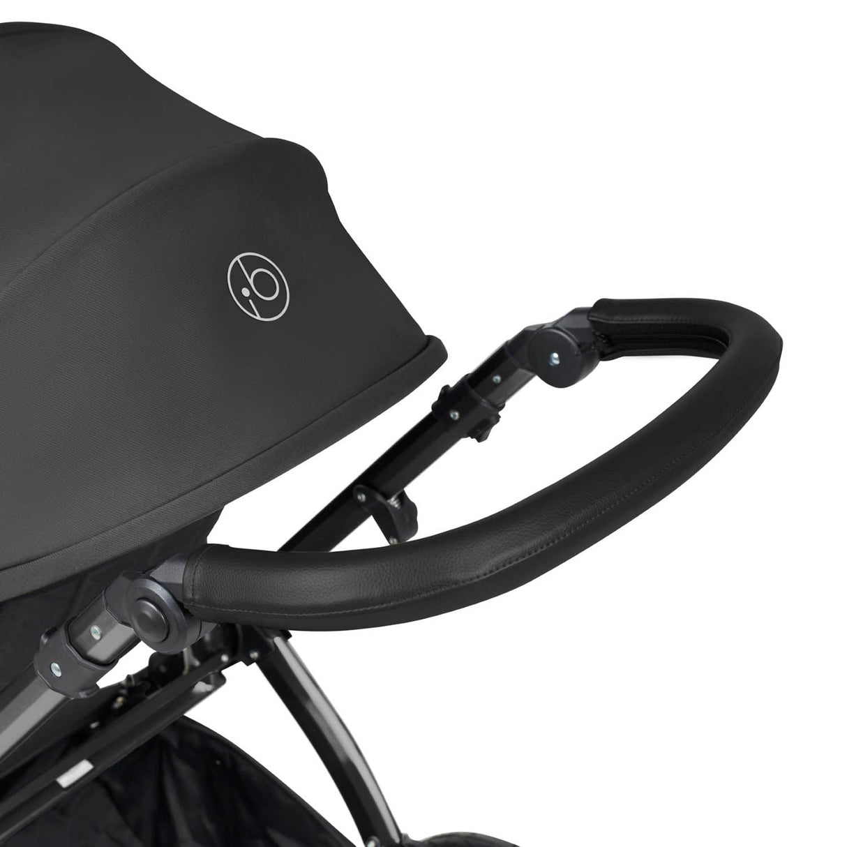 Ickle Bubba Stomp Luxe 9 Piece Pram Bundle - Black/Charcoal Grey/Black