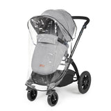 Ickle Bubba Stomp Luxe 12 Piece Travel System with i-Size Stratus Car Seat & Base - Black/Pearl Grey/Black