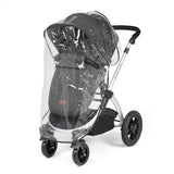 Ickle Bubba Stomp Luxe 12 Piece Travel System with i-Size Nimbus Car Seat & Spin Base - Silver/Charcoal Grey/Black