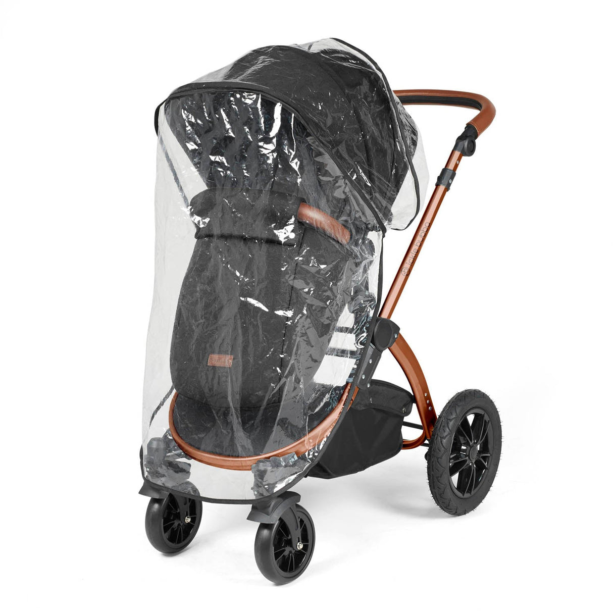 Ickle Bubba Stomp Luxe 12 Piece Travel System with Maxi-Cosi Cabriofix i-Size & Base - Bronze/Midnight/Tan