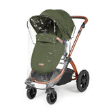 Ickle Bubba Stomp Luxe 12 Piece Travel System with Maxi-Cosi Cabriofix i-Size & Base - Bronze/Woodland/Tan