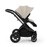 Ickle Bubba Stomp Luxe 12 Piece Travel System with Maxi-Cosi Cabriofix i-Size & Base - Black/Stone/Black
