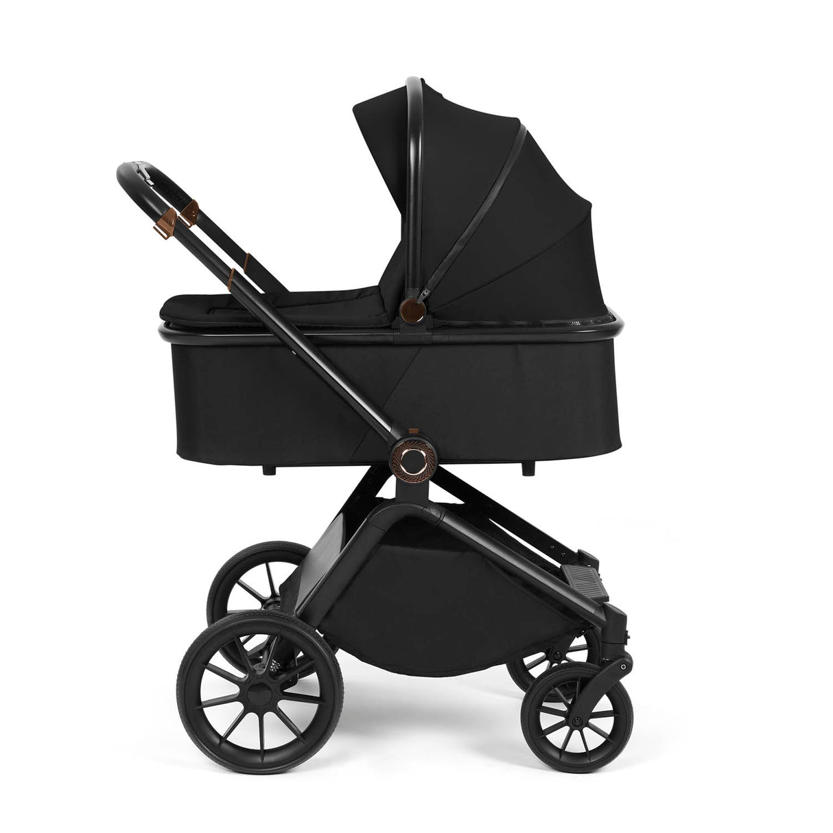 Ickle Bubba Altima 2 in 1 Pushchair & Carrycot - Black