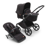 Bugaboo Fox Cub All Terrain Stroller + FREE Turtle Air - Midnight Black