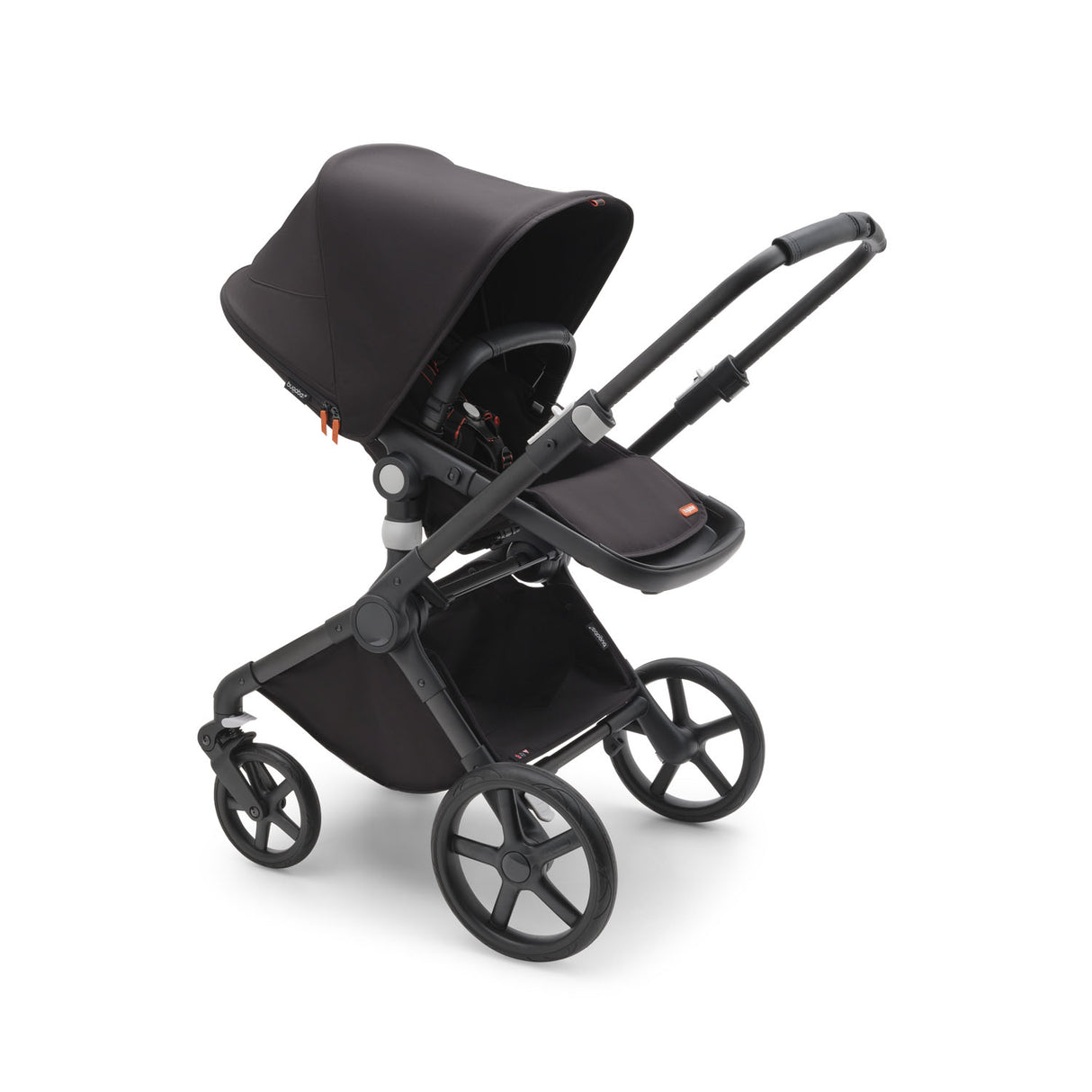 Bugaboo Fox Cub All Terrain Stroller + FREE Turtle Air - Midnight Black