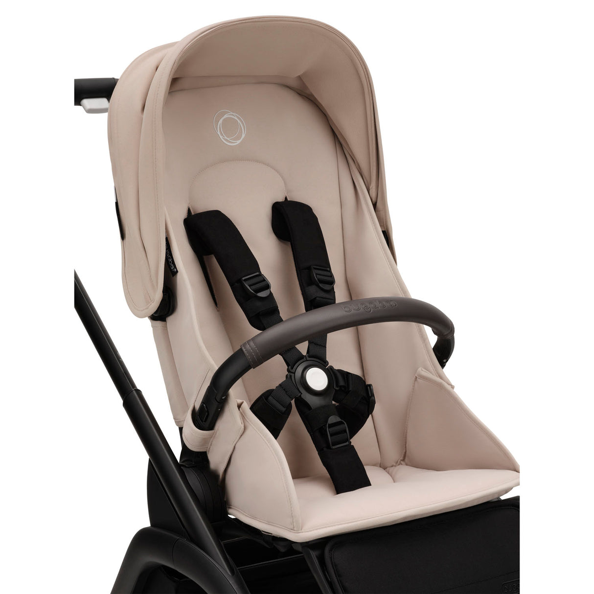 Bugaboo Dragonfly Travel System with Maxi-Cosi Pebble 360 - Black/Desert Taupe