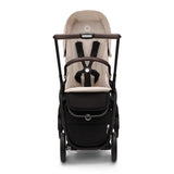 Bugaboo Dragonfly Stroller + Carrycot - Black/Desert Taupe