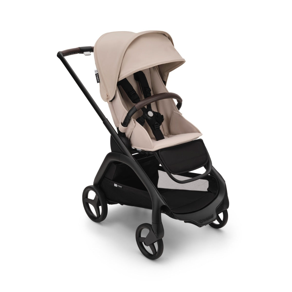 Bugaboo Dragonfly Stroller + Carrycot - Black/Desert Taupe