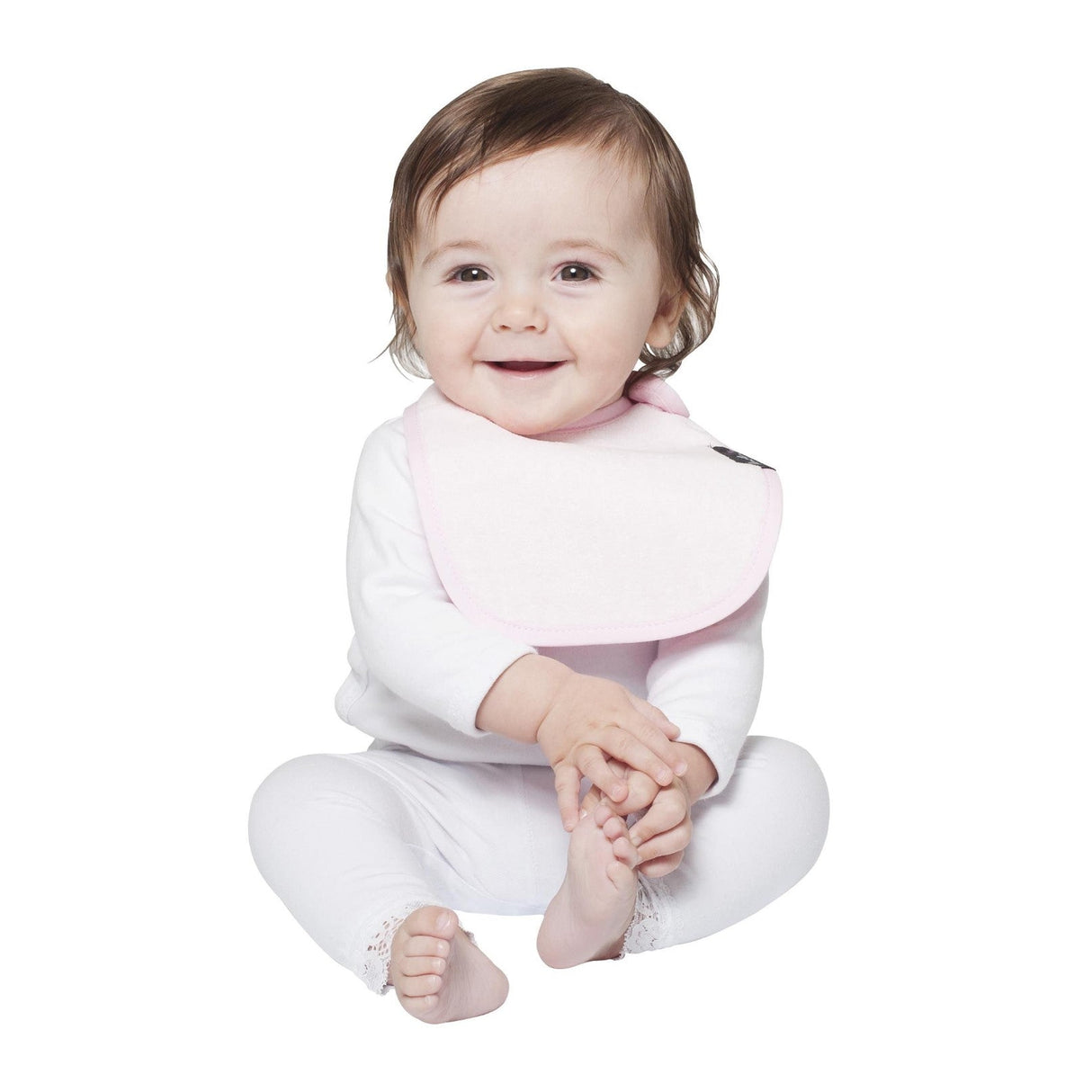 Mum 2 Mum Infant Wonder Bib - Baby Pink
