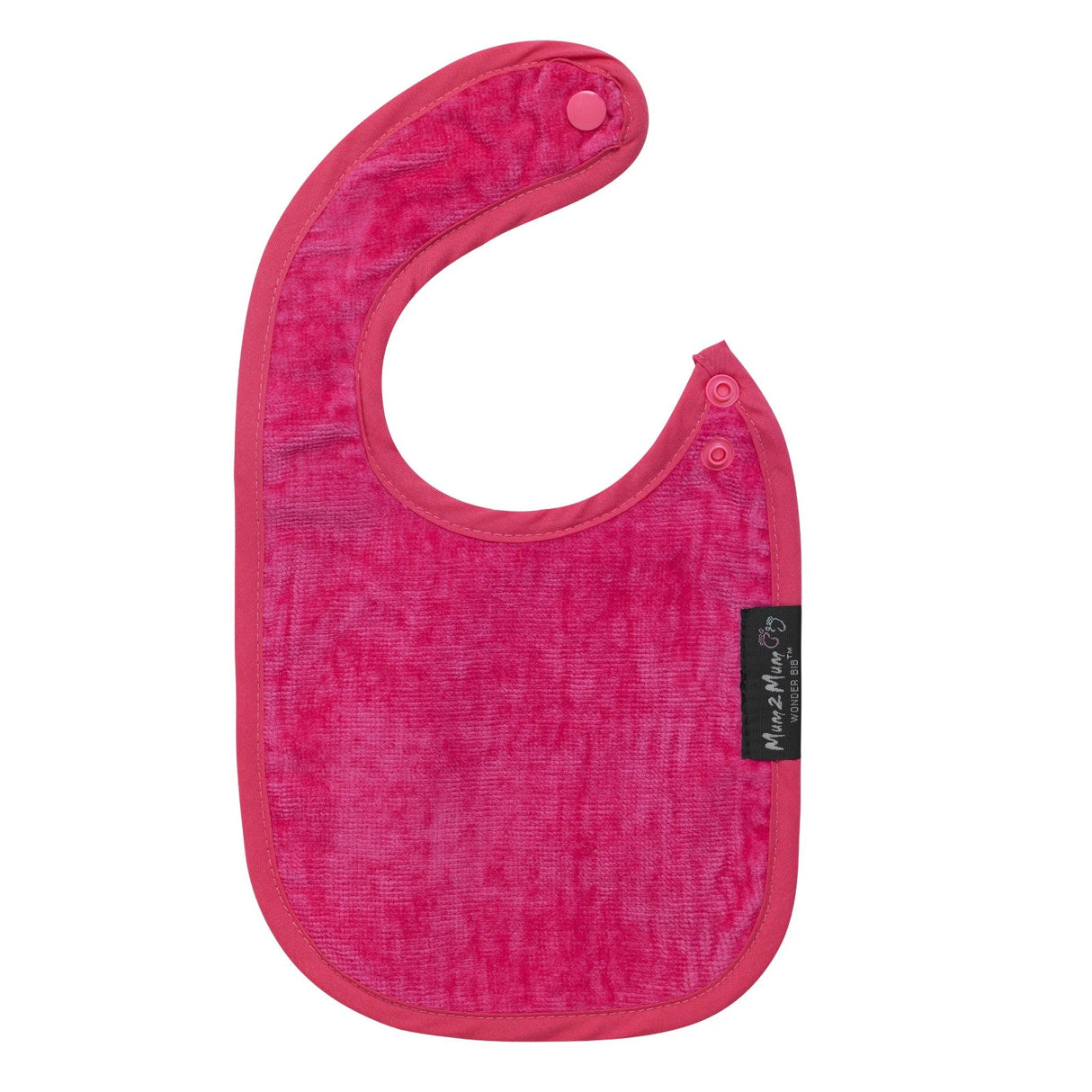 Mum 2 Mum Infant Wonder Bib - Cerise Pink