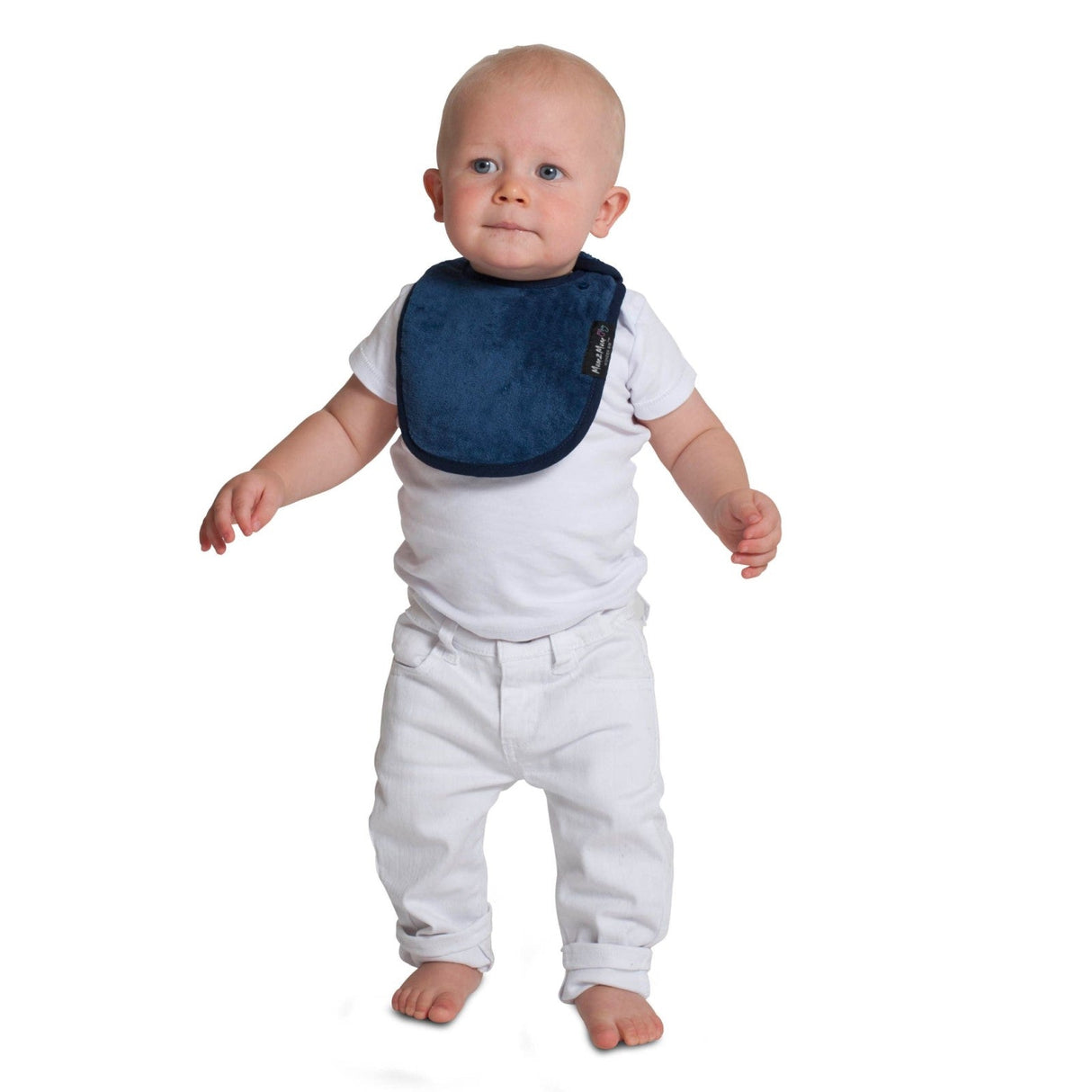 Mum 2 Mum Infant Wonder Bib - Navy Blue