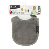 Mum 2 Mum Infant Wonder Bib - Mushroom Grey/Brown