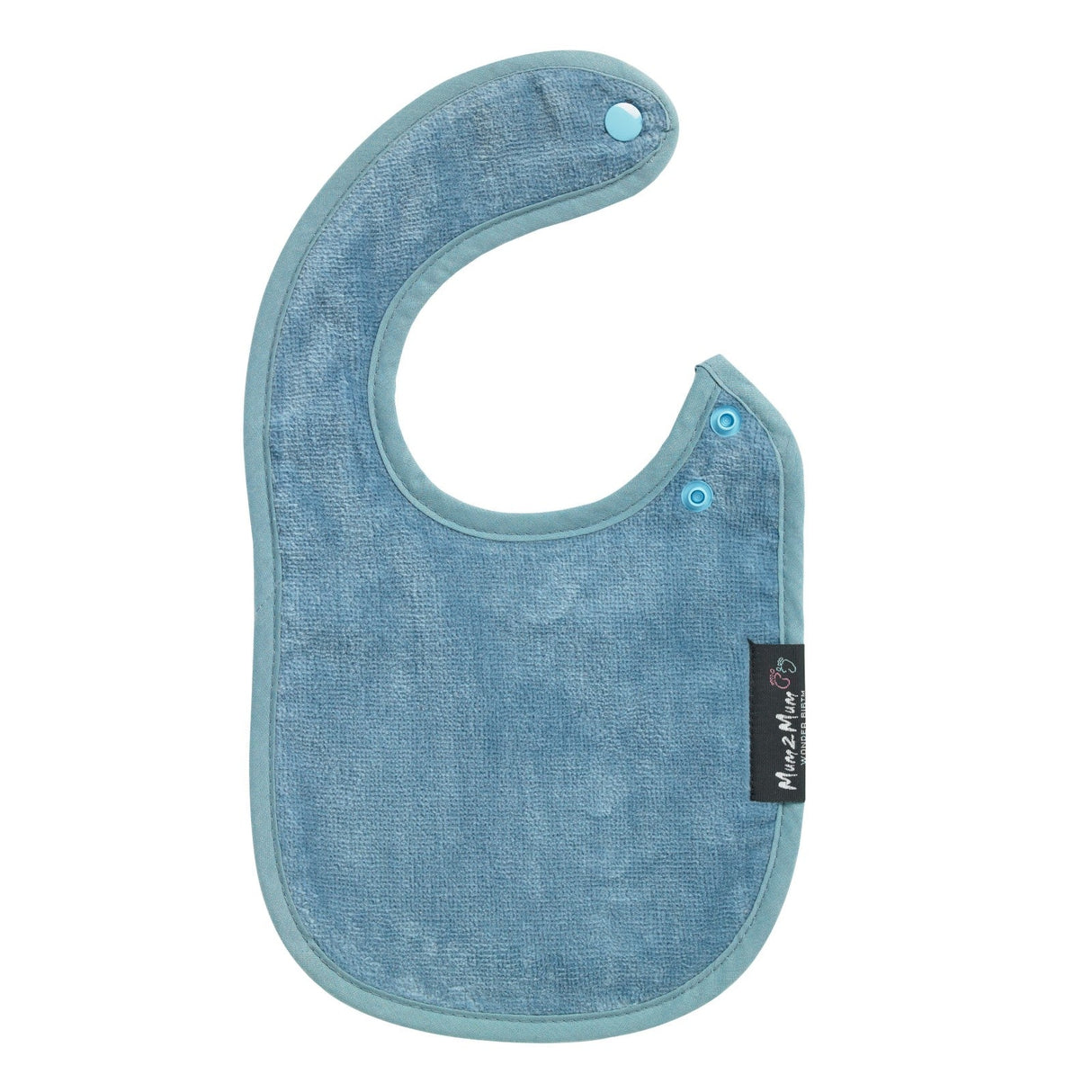 Mum 2 Mum Infant Wonder Bib - Denim Blue