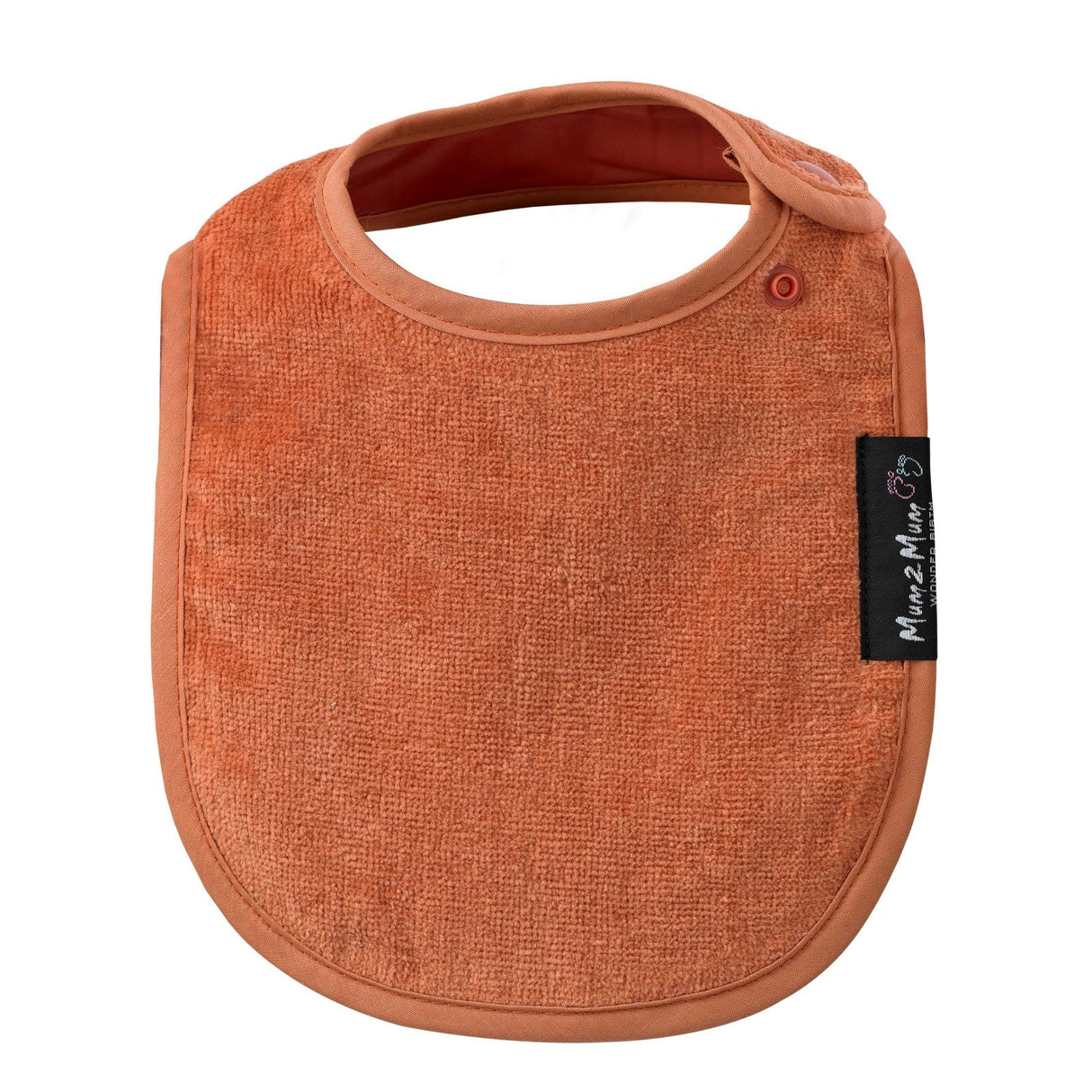 Mum 2 Mum Infant Wonder Bib - Rust