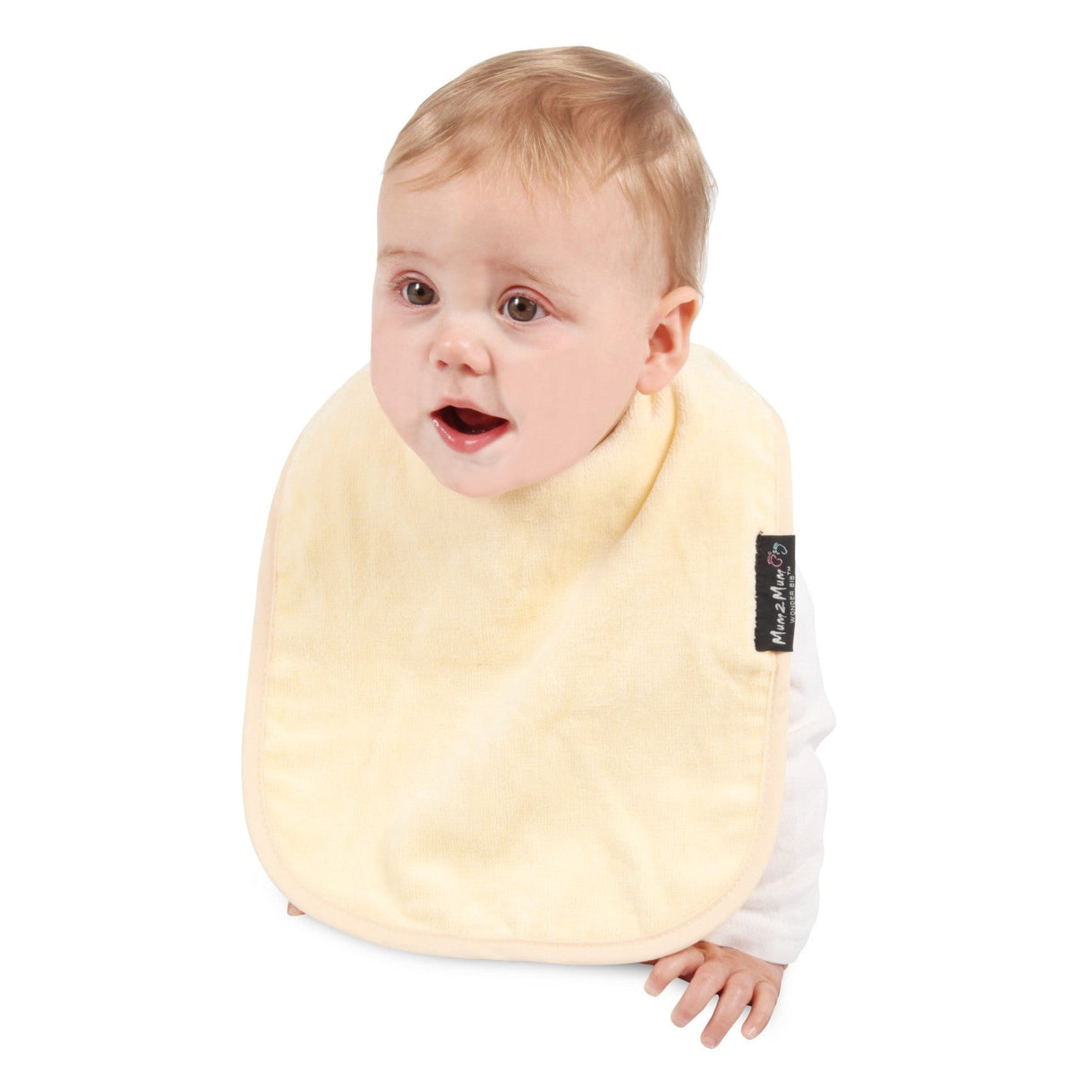 Mum 2 Mum Standard Wonder Bib - Lemon Yellow