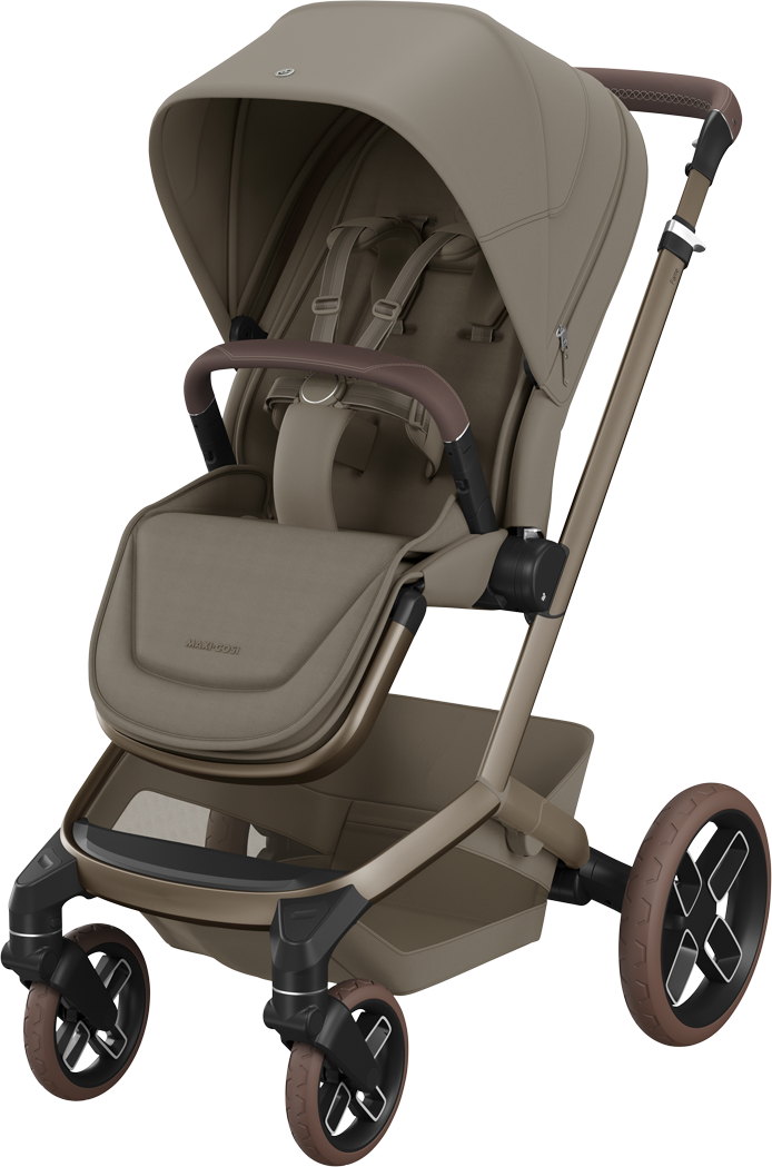 Maxi-Cosi Fame Pushchair & Carrycot - Oak Truffle