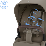 Maxi-Cosi Fame Pushchair & Carrycot - Oak Truffle
